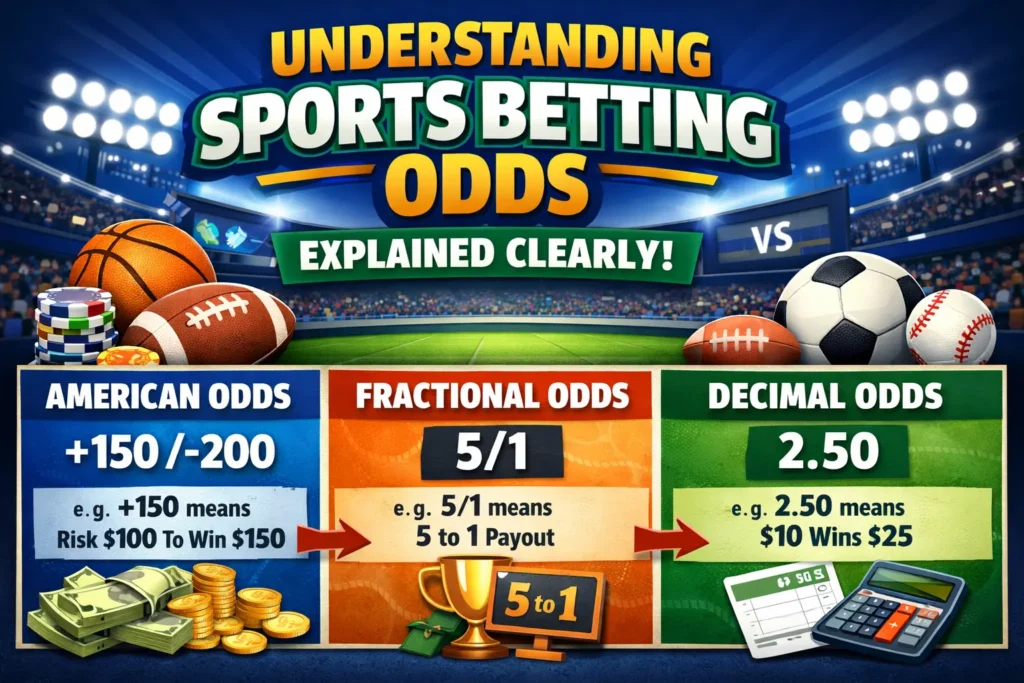 What Are Sports Betting Odds Explained Clearly